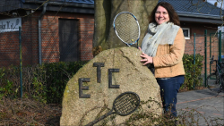 Freut sich auf das Jubiläumsfest: Vorsitzende Maria Lohmann. Foto: Thomas Vorwerk